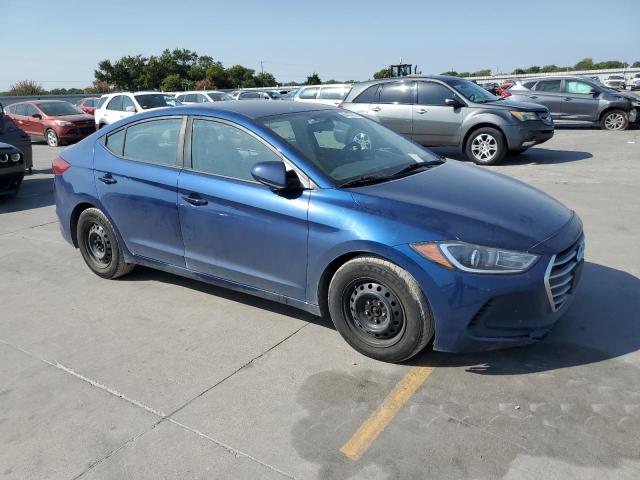 5NPD74LF1HH182908 - 2017 HYUNDAI ELANTRA SE BLUE photo 4