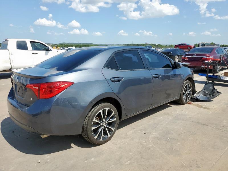 5YFBURHEXKP914217 - 2019 TOYOTA COROLLA L BLUE photo 3