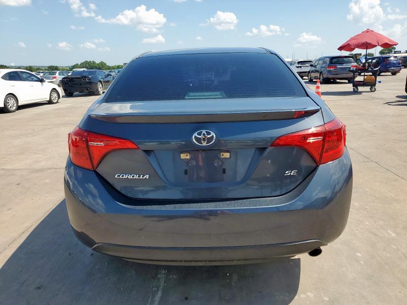 5YFBURHEXKP914217 - 2019 TOYOTA COROLLA L BLUE photo 6