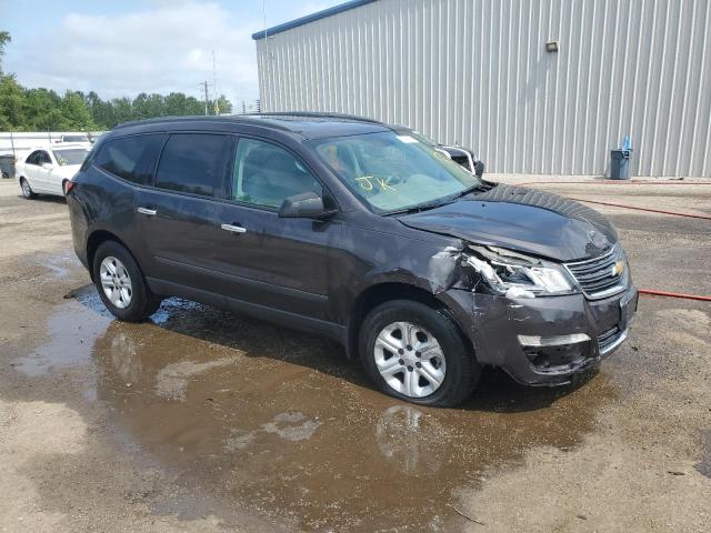 1GNKRFED4GJ108789 - 2016 CHEVROLET TRAVERSE LS GRAY photo 4