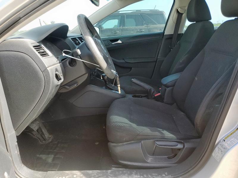 3VW2K7AJ4EM360733 - 2014 VOLKSWAGEN JETTA BASE ვერცხლისფერი ფოტო 7