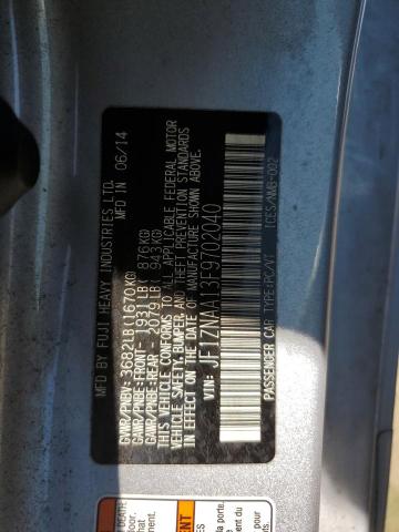 JF1ZNAA13F9702040 - 2015 TOYOTA SCION FR-S ვერცხლისფერი ფოტო 12