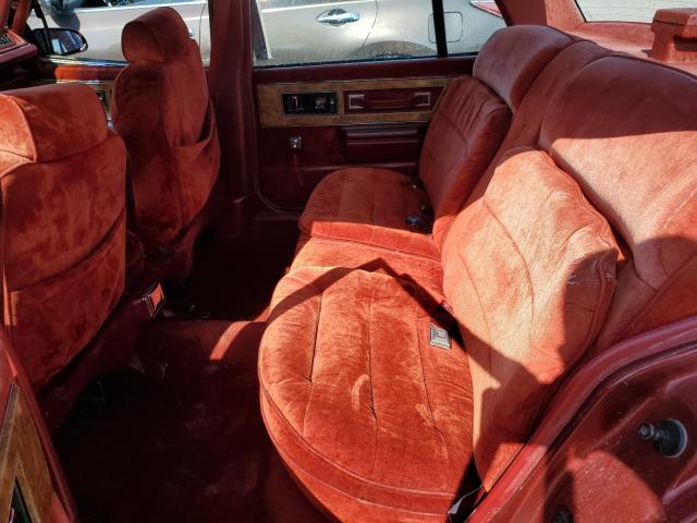 1G4HR6937GH420046 - 1986 BUICK LESABRE LIMITED MAROON photo 10