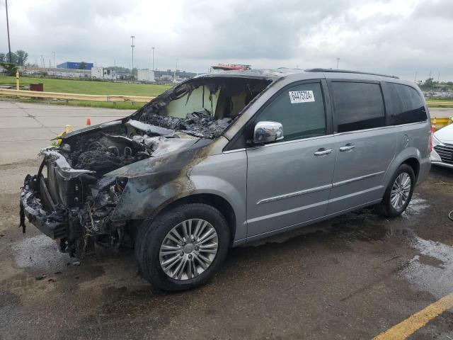 2C4RC1CG2ER134132 - 2014 CHRYSLER TOWN & COU TOURING L SILVER photo 1