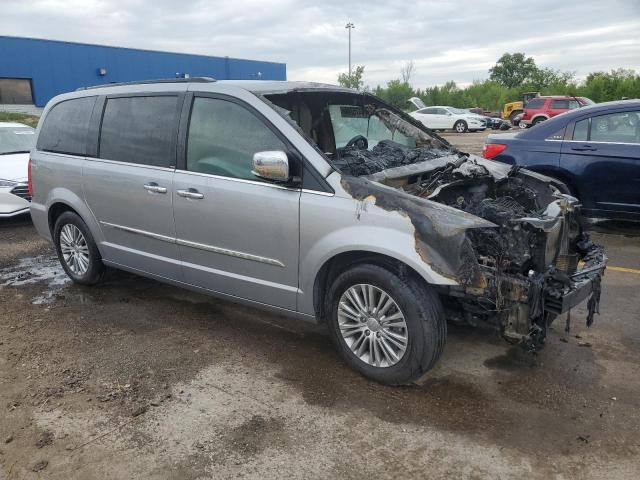 2C4RC1CG2ER134132 - 2014 CHRYSLER TOWN & COU TOURING L SILVER photo 4