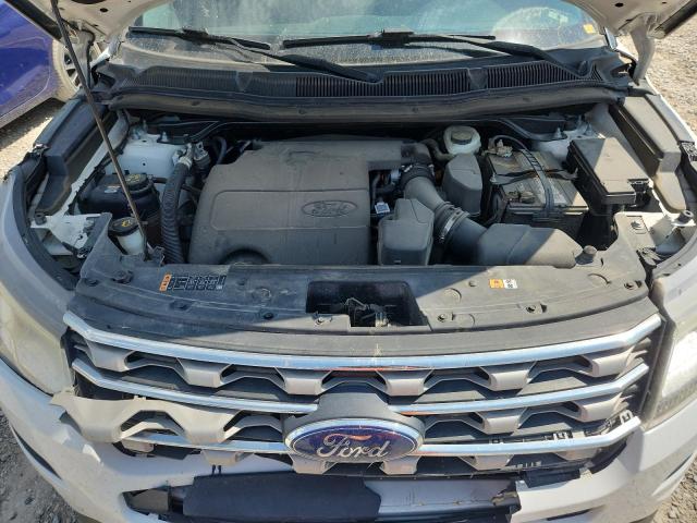 1FM5K8D85HGD05877 - 2017 FORD EXPLORER XLT Սպիտակ լուսանկար 12