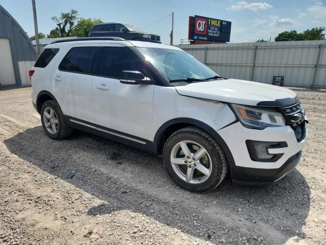 1FM5K8D85HGD05877 - 2017 FORD EXPLORER XLT Սպիտակ լուսանկար 4