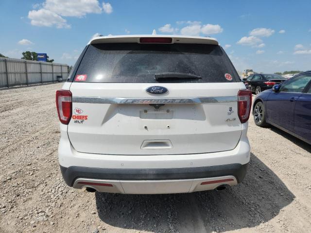 1FM5K8D85HGD05877 - 2017 FORD EXPLORER XLT Սպիտակ լուսանկար 6