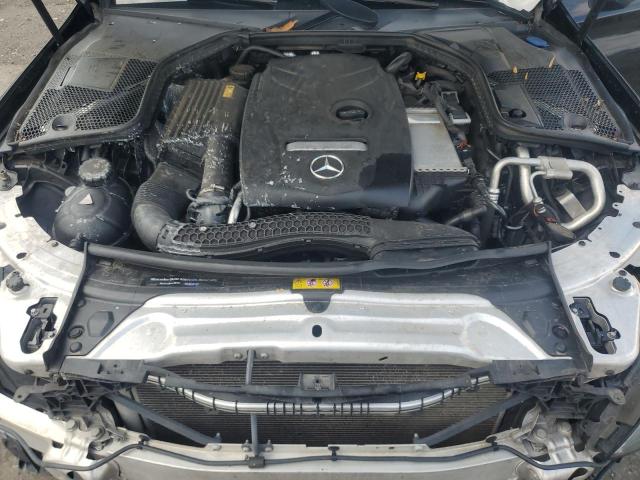 WDDWJ4KB5HF419215 - 2017 MERCEDES-BENZ C 300 4MATIC BLACK photo 11