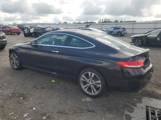 WDDWJ4KB5HF419215 - 2017 MERCEDES-BENZ C 300 4MATIC BLACK photo 2