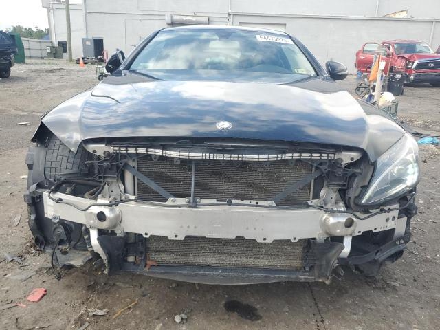 WDDWJ4KB5HF419215 - 2017 MERCEDES-BENZ C 300 4MATIC BLACK photo 5