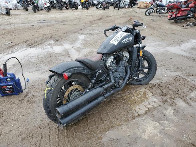 56KMTA007J3137607 - 2018 INDIAN MOTORCYCLE CO. SCOUT BOBBER ABS BLACK photo 4