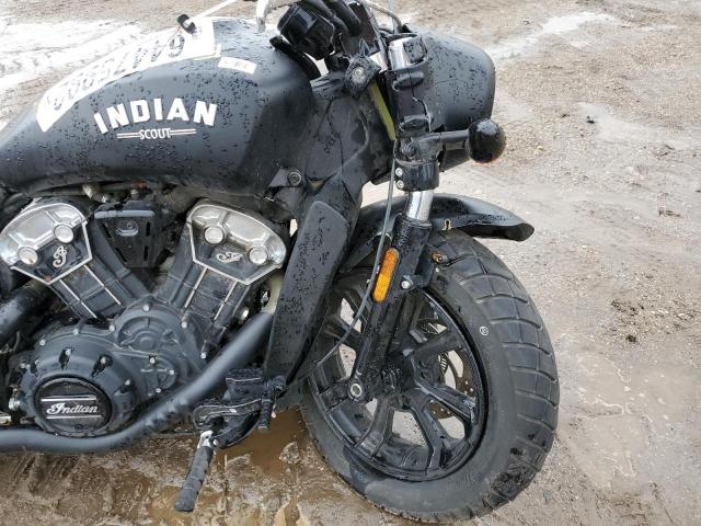 56KMTA007J3137607 - 2018 INDIAN MOTORCYCLE CO. SCOUT BOBBER ABS BLACK photo 9