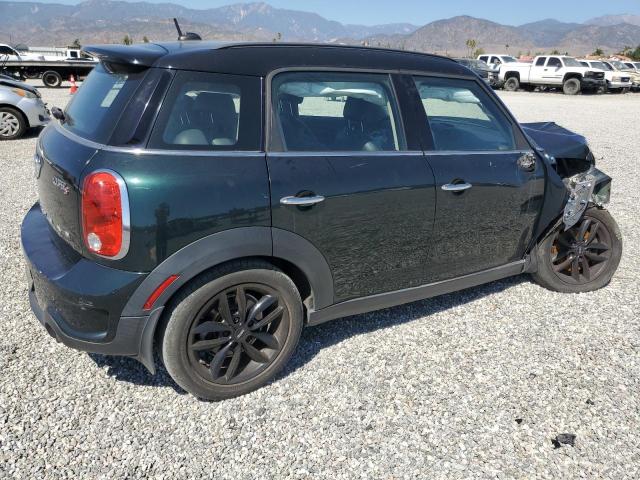 WMWZC3C52EWT00566 - 2014 MINI COOPER S COUNTRYMAN GREEN photo 3