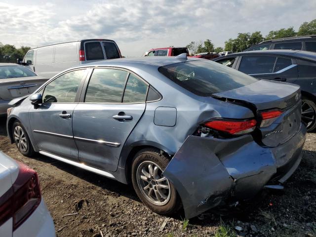 JTDEAMDE0N3010551 - 2022 TOYOTA COROLLA LE BLUE photo 2