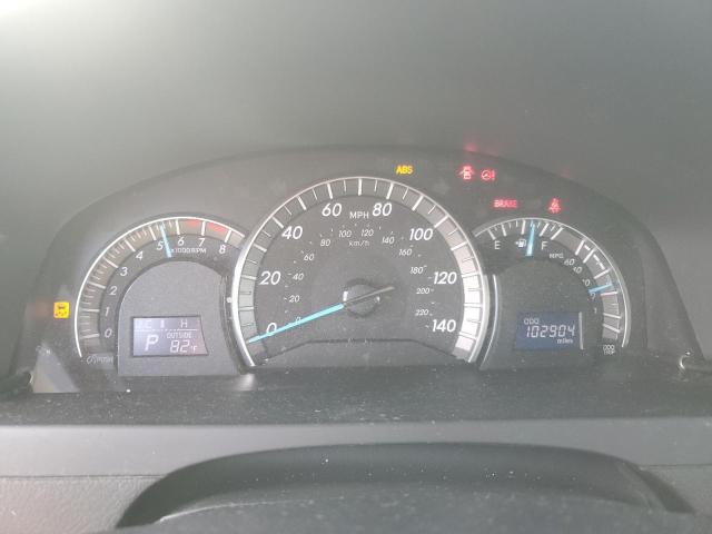 4T1BF1FK1CU070072 - 2012 TOYOTA CAMRY BASE GRAY photo 9