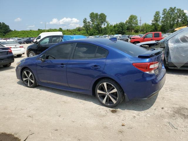 4S3GKAK62J3608246 - 2018 SUBARU IMPREZA SPORT BLUE photo 2