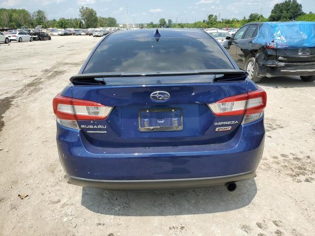 4S3GKAK62J3608246 - 2018 SUBARU IMPREZA SPORT BLUE photo 6