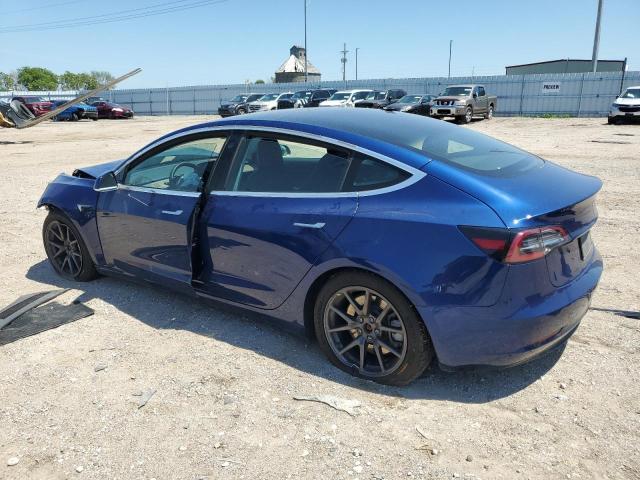 5YJ3E1EB7KF452756 - 2019 TESLA MODEL 3 蓝色 照片 2