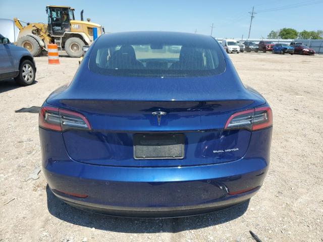 5YJ3E1EB7KF452756 - 2019 TESLA MODEL 3 蓝色 照片 6