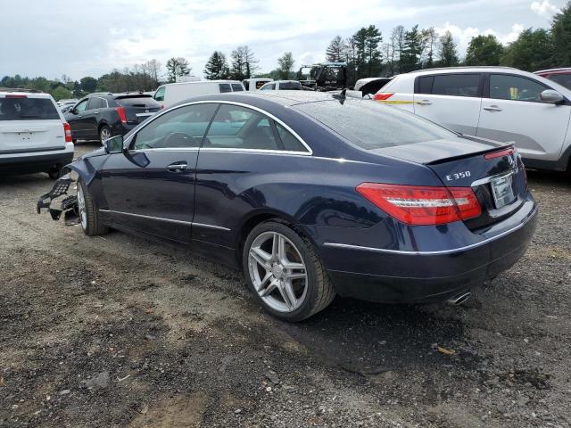 WDDKJ8JB8DF214330 - 2013 MERCEDES-BENZ E 350 4MATIC BLUE photo 2