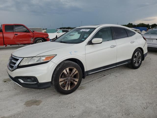 5J6TF1H54EL000133 - 2014 HONDA CROSSTOUR EXL თეთრი ფოტო 1