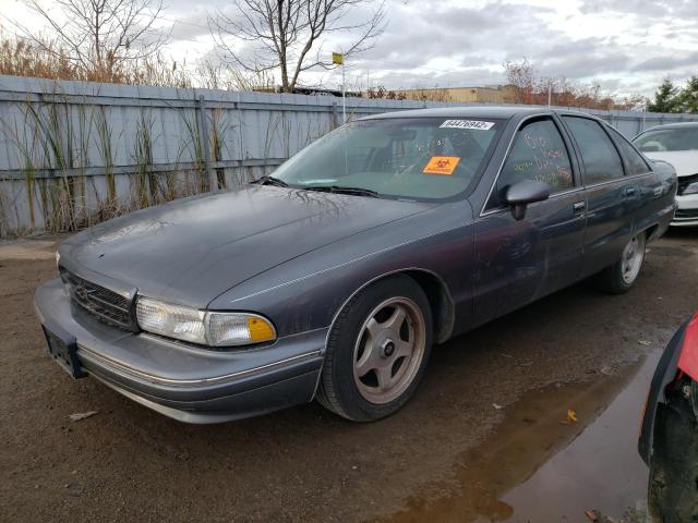 1G1BN53E7NR119710 - 1992 CHEVROLET CAPRICE CLASSIC LTZ GRAY photo 2