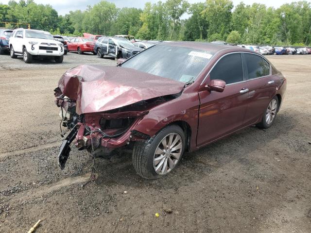 1HGCR2F80EA094900 - 2014 HONDA ACCORD EXL BURGUNDY photo 1