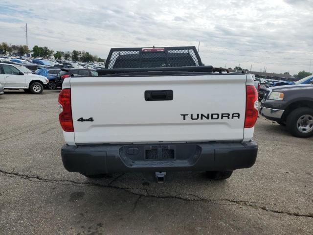 5TFUY5F11MX048241 - 2021 TOYOTA TUNDRA DOUBLE CAB SR/SR5 WHITE photo 6