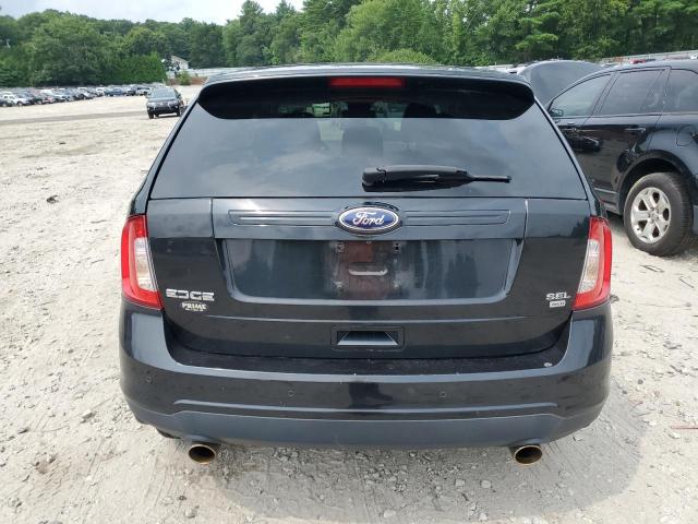 2FMDK4JC4DBA09313 - 2013 FORD EDGE SEL BLACK photo 6