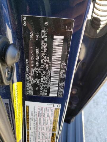 JTEBU5JR2G5356272 - 2016 TOYOTA 4RUNNER SR5/SR5 PREMIUM 蓝色 照片 12