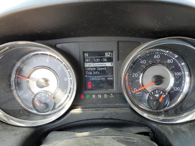 2C4RC1CG8CR135850 - 2012 CHRYSLER TOWN & COU TOURING L SILVER photo 9