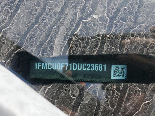 1FMCU0F71DUC23681 - 2013 FORD ESCAPE S BLUE photo 12