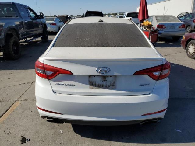 5NPE34AF7GH408709 - 2016 HYUNDAI SONATA SPORT WHITE photo 6