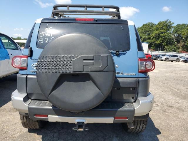 JTEBU4BF9DK165461 - 2013 TOYOTA FJ CRUISER BLUE photo 6