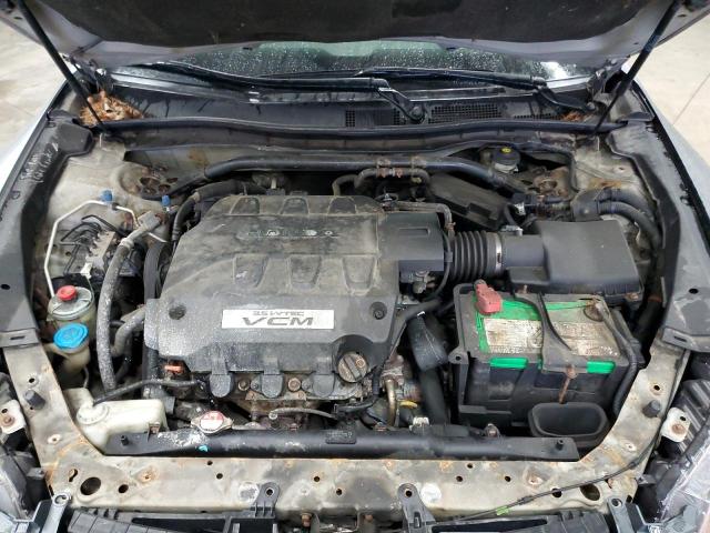 5J6TF2H55AL003221 - 2010 HONDA ACCORD CRO EXL SILVER photo 11