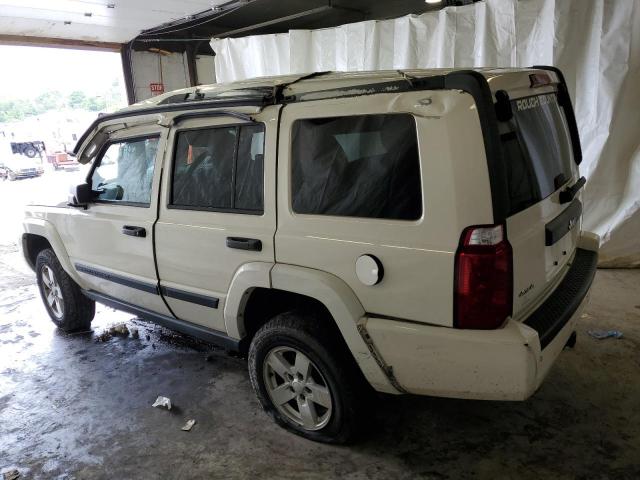 1J8HG48K96C334250 - 2006 JEEP COMMANDER WHITE photo 2