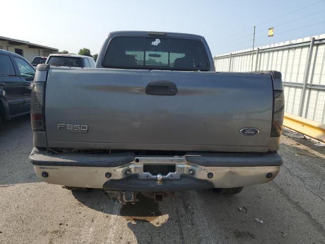 1FTSW31P14EC90469 - 2004 FORD F350 SRW SUPER DUTY GRAY photo 6