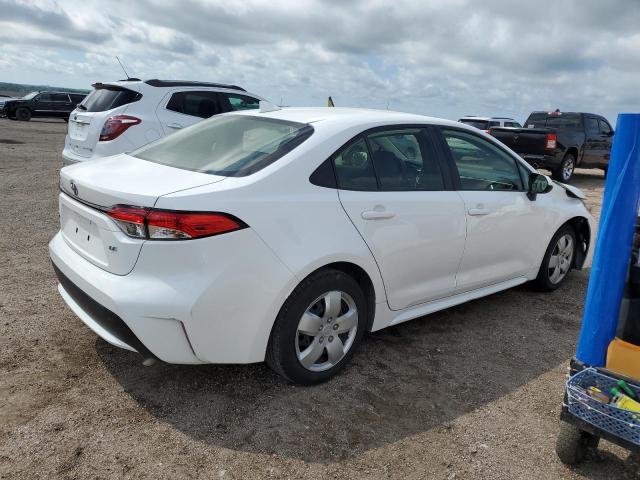 JTDEPMAE9MJ152717 - 2021 TOYOTA COROLLA LE WHITE photo 3