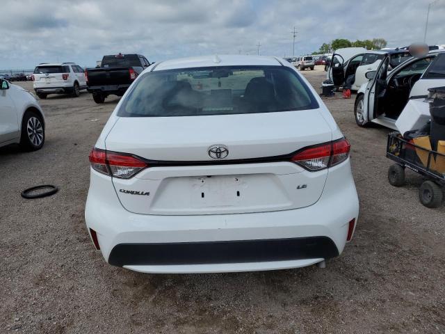 JTDEPMAE9MJ152717 - 2021 TOYOTA COROLLA LE WHITE photo 6