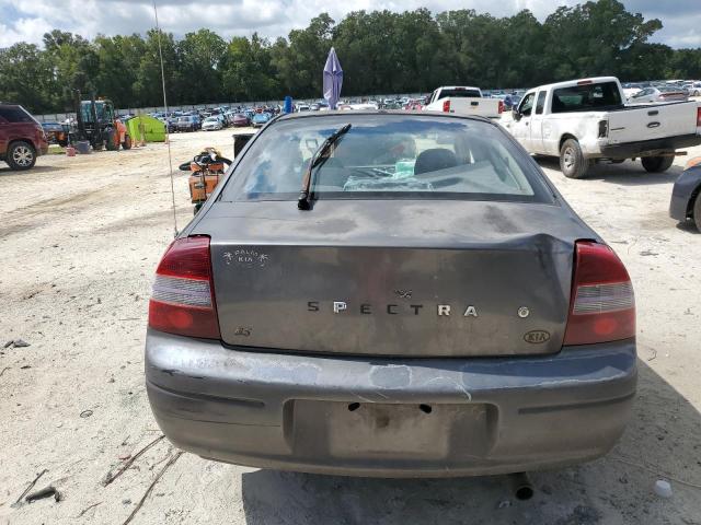 KNAFB161815018032 - 2001 KIA SPECTRA GS GRAY photo 6