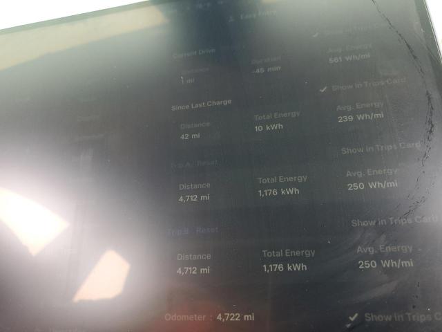 5YJ3E1EA2SF886459 - 2025 TESLA MODEL 3 SILVER photo 9