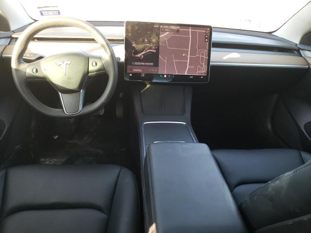 5YJ3E1EAXNF187102 - 2022 TESLA MODEL 3 BLACK photo 8