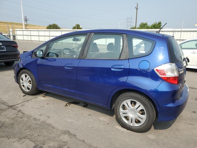 JHMGE88259S014867 - 2009 HONDA FIT BLUE photo 2