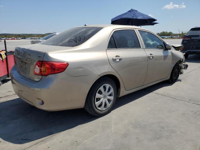 2T1BU4EE2AC460776 - 2010 TOYOTA COROLLA BASE TAN photo 3