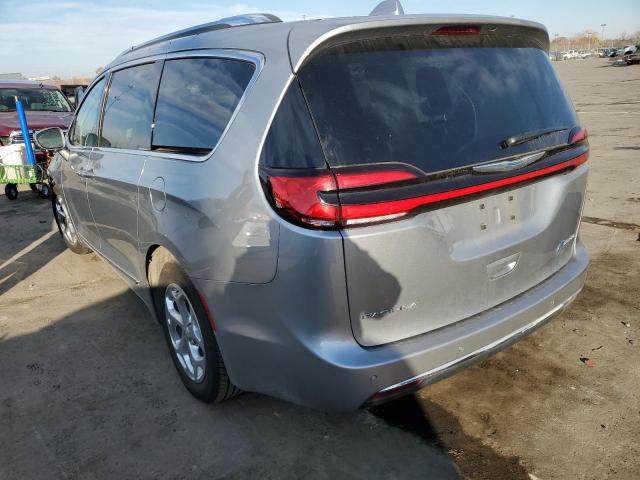 2C4RC1S7XMR517526 - 2021 CHRYSLER PACIFICA HYBRID LIMITED SILVER photo 3