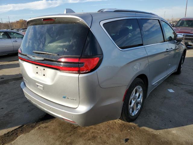 2C4RC1S7XMR517526 - 2021 CHRYSLER PACIFICA HYBRID LIMITED SILVER photo 4