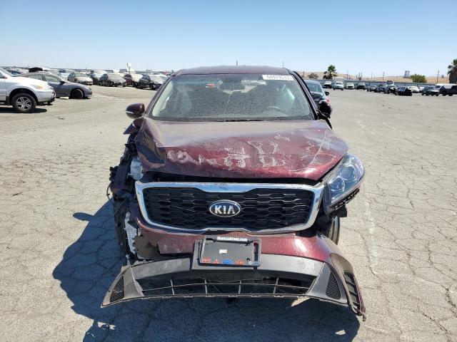 5XYPG4A30LG673783 - 2020 KIA SORENTO L BURGUNDY photo 5