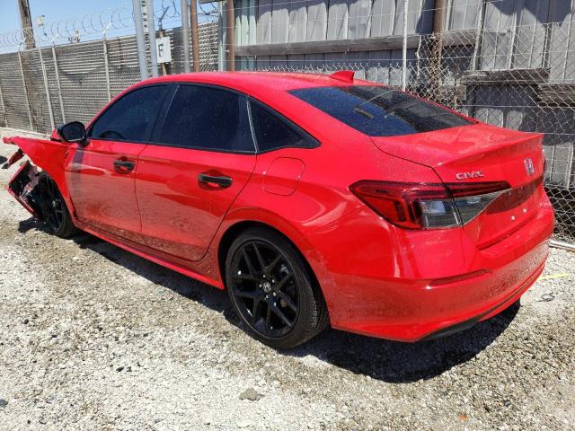 2HGFE2F51PH554102 - 2023 HONDA CIVIC SPORT 红色 照片 2