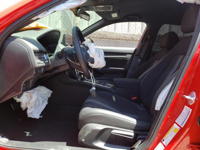 2HGFE2F51PH554102 - 2023 HONDA CIVIC SPORT 红色 照片 7